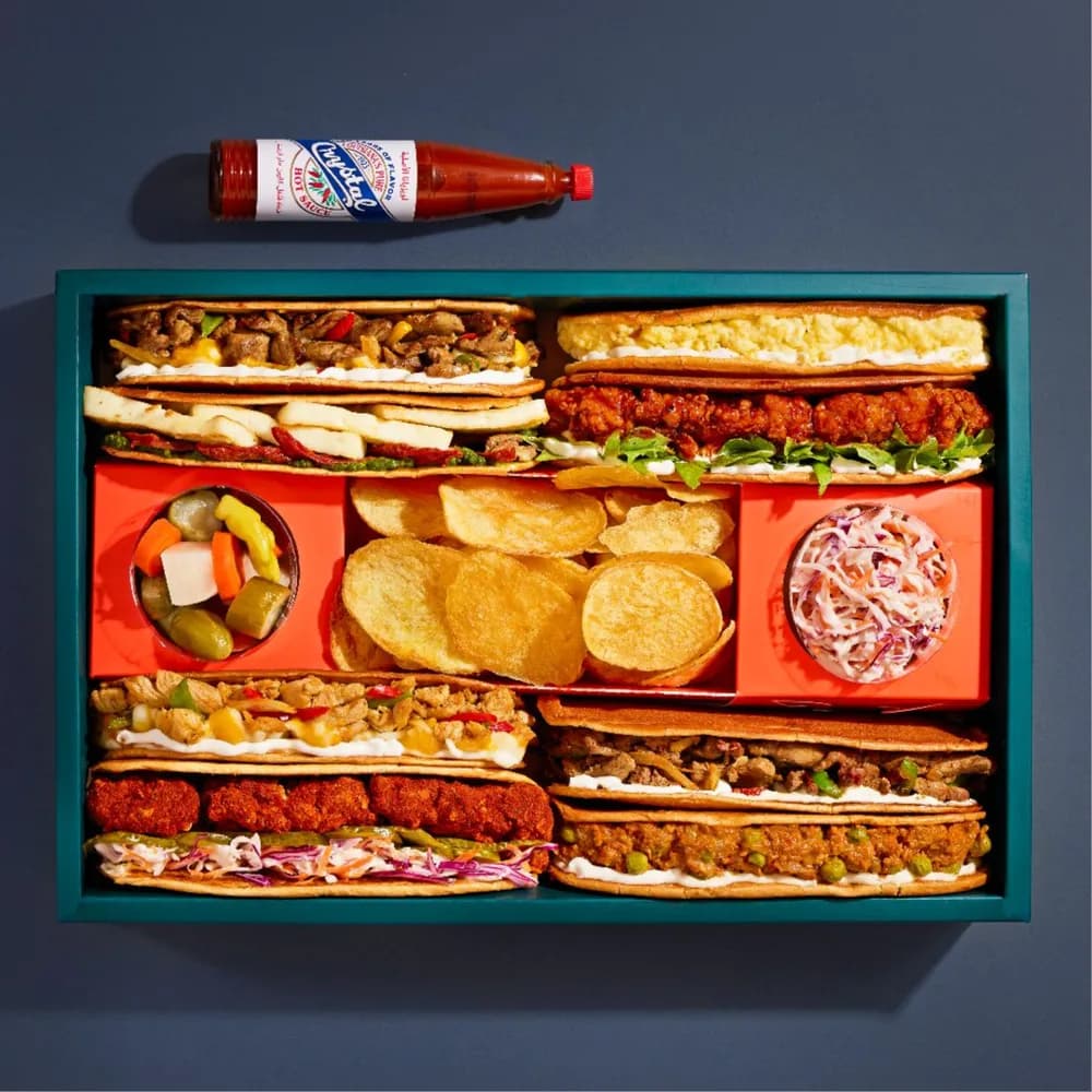 Sandwich Box Of 8